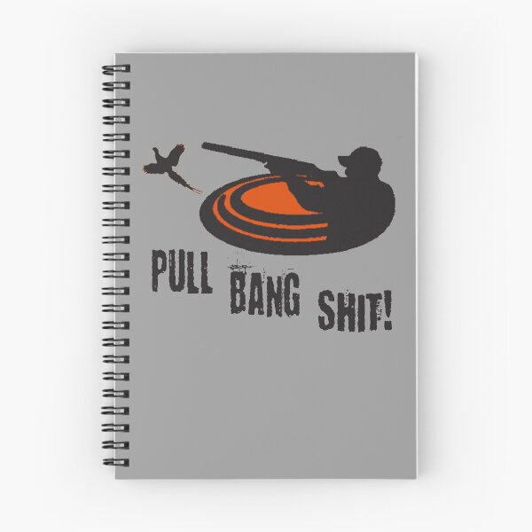 Item preview, Funny Skeet Clay Shooting Pigeon Trap Bird Hunters PULL BANG SHIT designed and sold by TopTeeShop.