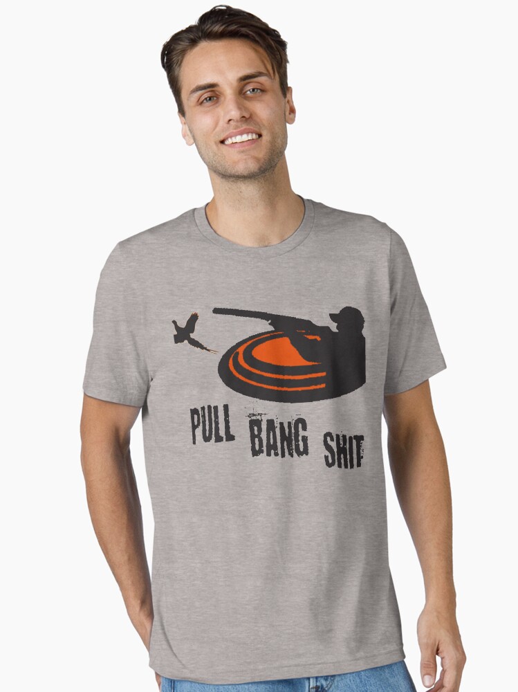 Skeet Shooting Pull Clay Disk Target Shooting T-Shirt. Skeet Shooting Pull Clay Disk Target Shooting T-Shirt.