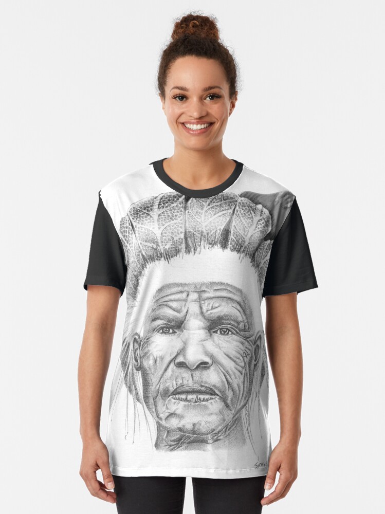 Thumbnail 2 of 5, Graphic T-Shirt, The Sun Queen designed and sold by Maboneng.