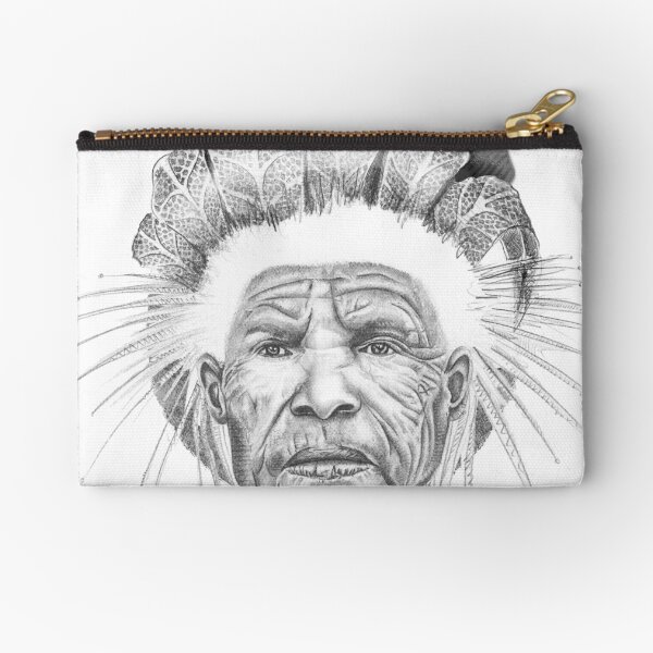 The Sun Queen Zipper Pouch