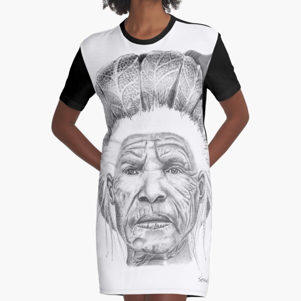 The Sun Queen Graphic T-Shirt Dress