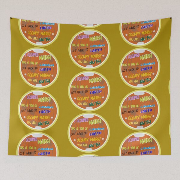 Item preview, Occupy Mars, the Red Planet.  designed and sold by Geomoon.