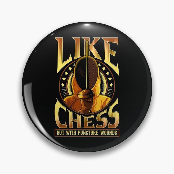 Item preview, Like Chess But With Puncture Wounds Funny Fencing designed and sold by perfectpresents.