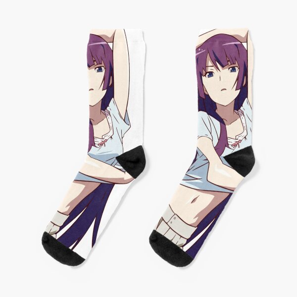 Bakemonogatari Socks Redbubble