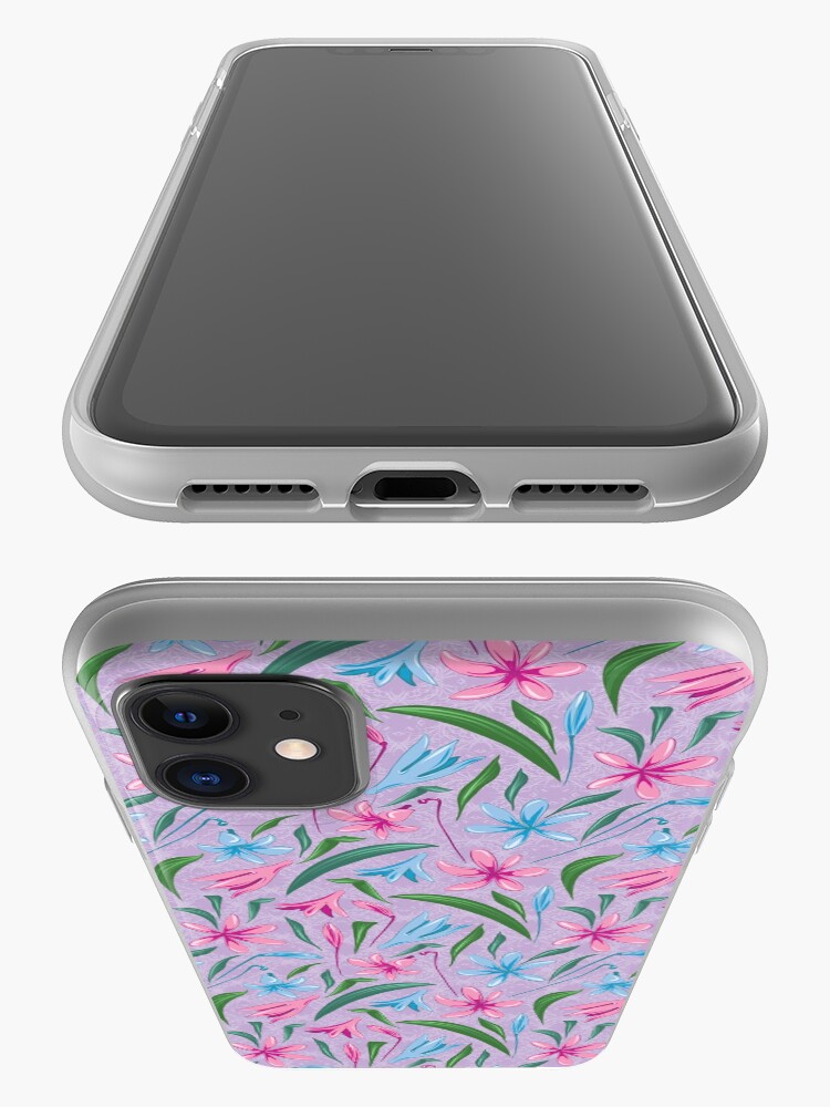 Thumbnail 3 of 5, iPhone Case, Delicate floral prints on designed and sold by starchim01.