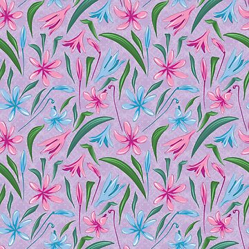Artwork thumbnail, Delicate floral prints on by Marcu Ioachim