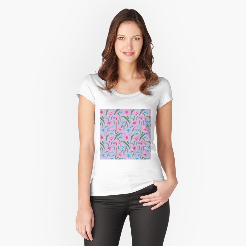 Item preview, Fitted Scoop T-Shirt designed and sold by starchim01.