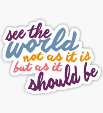 See The World #2 Sticker