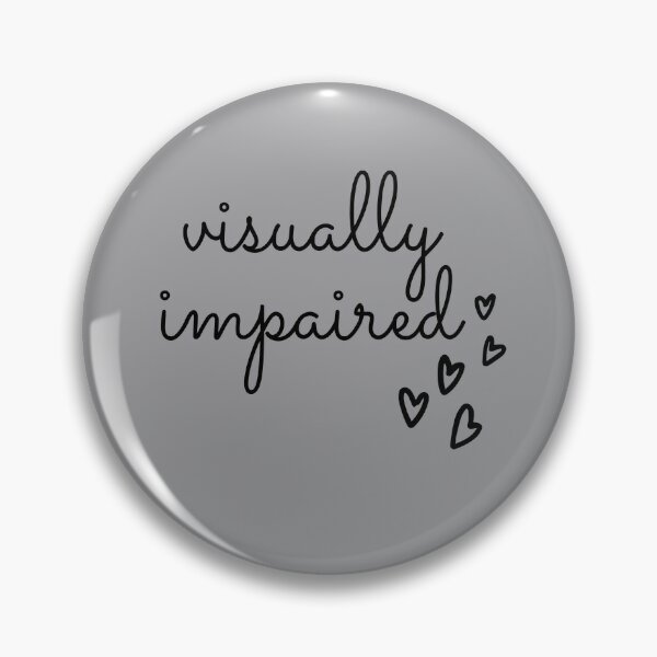 Blind Awareness Lapel Pin by RRC SYGHT Project – Syght