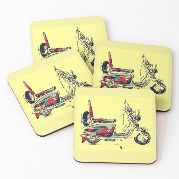 Artikelvorschau, Vintage Mod Lambretta entworfen und verkauft von AndyWorthyArt.