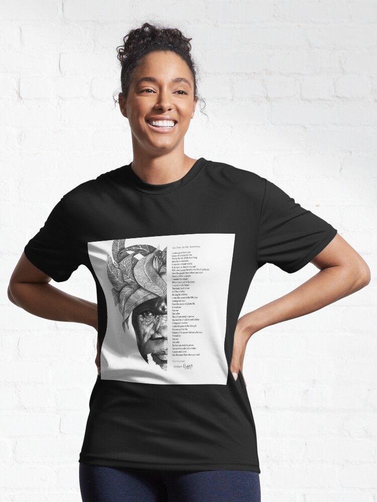 Thumbnail 6 of 7, Active T-Shirt, An Ode To My Township designed and sold by Maboneng.