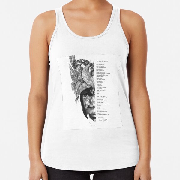 An Ode To My Township Racerback Tank Top