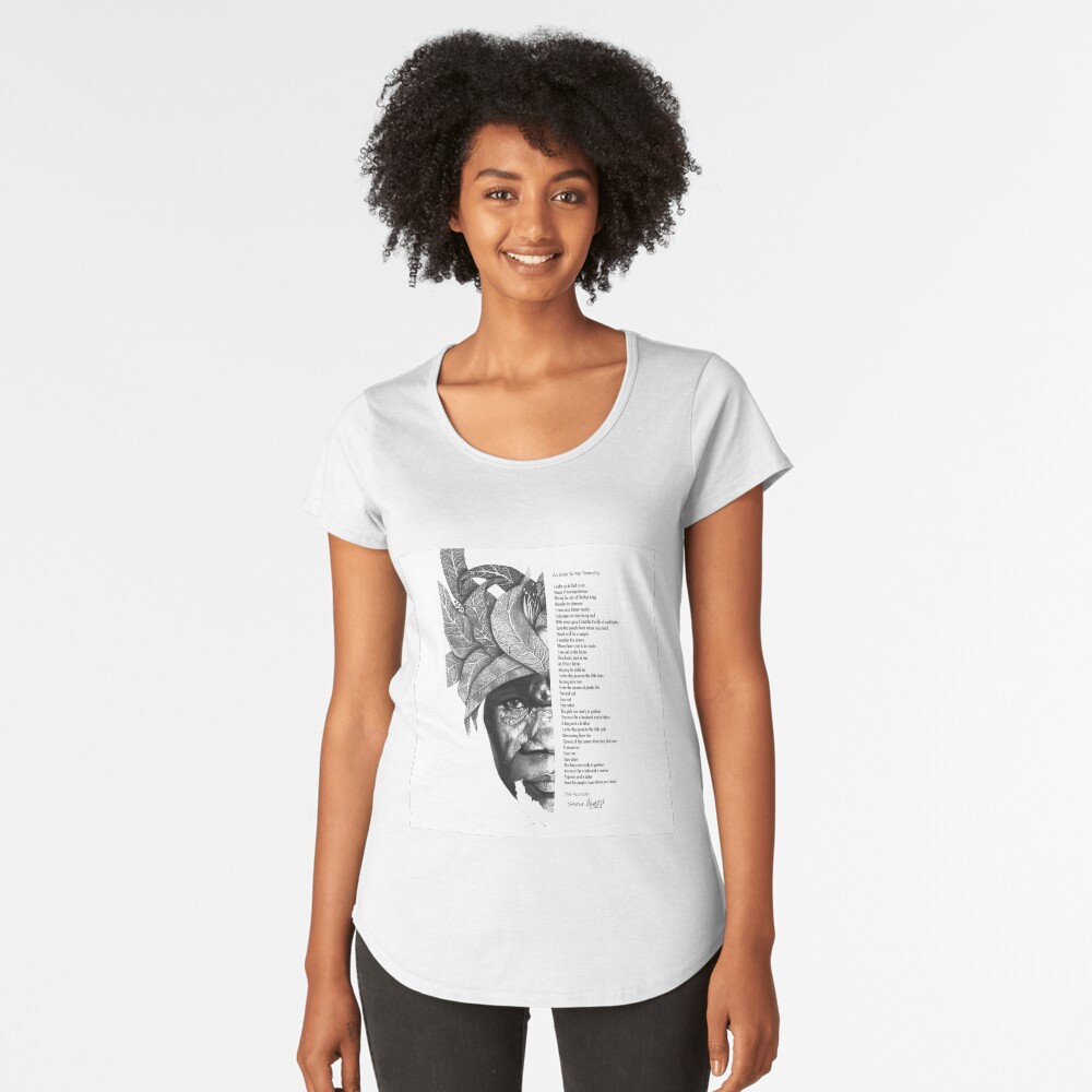 Item preview, Premium Scoop T-Shirt designed and sold by Maboneng.