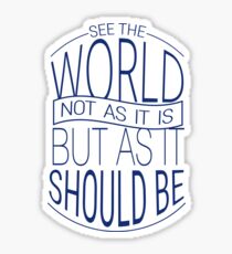 See The World #3 Sticker