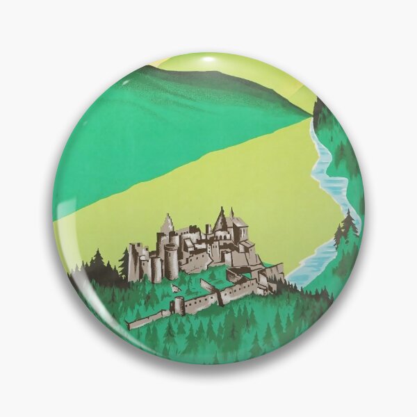 Artikelvorschau, Luxembourg vintage travel poster entworfen und verkauft von stickart-marek.