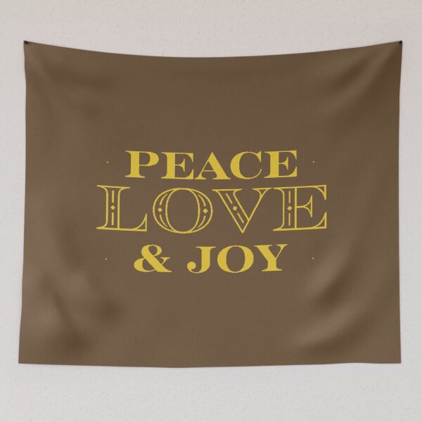 Item preview, Peace love and joy designed and sold by Delicarte.