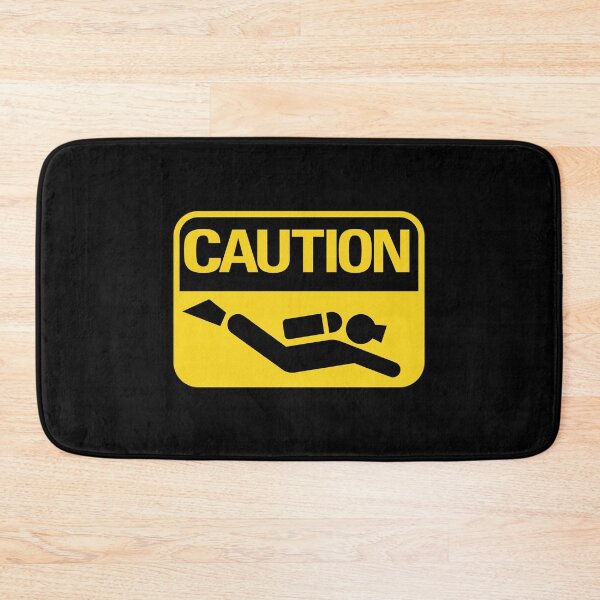 Item preview, Caution Diver Crossing Sign designed and sold by Narkosis.