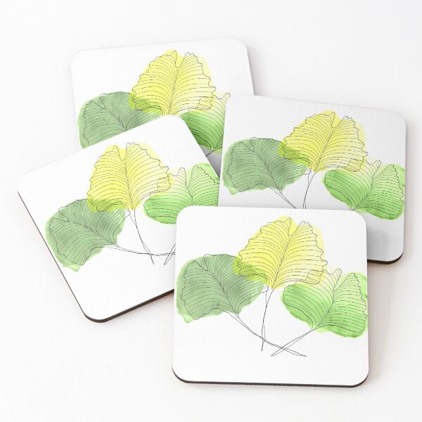 Item preview, Watercolour Gingko designed and sold by JillyBeanDesign.