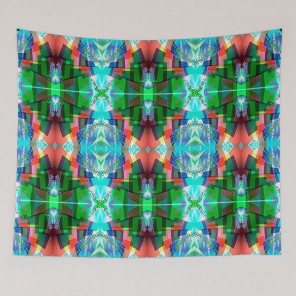 Item preview, Colorful Squares  , psychedelic Arte Abstracto, abstract art design designed and sold by Adri Barnard.