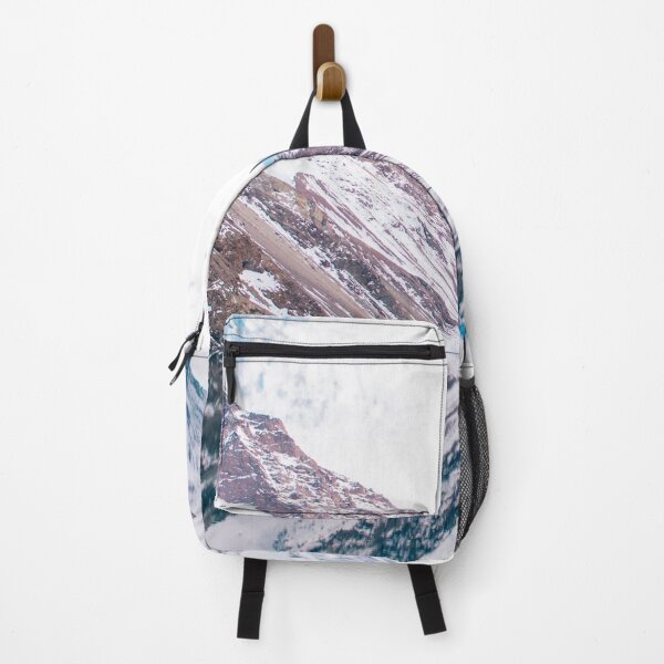 Item preview, A woman in blue in a landscape of snowy mountains designed and sold by Carmen Jost.