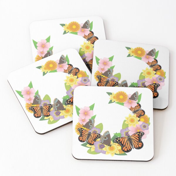 Item preview, Butterflies and Flowers  designed and sold by jay24601.