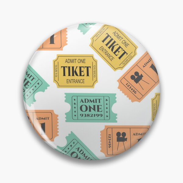 Item preview, Retro movie tickets designed and sold by silviaromo.