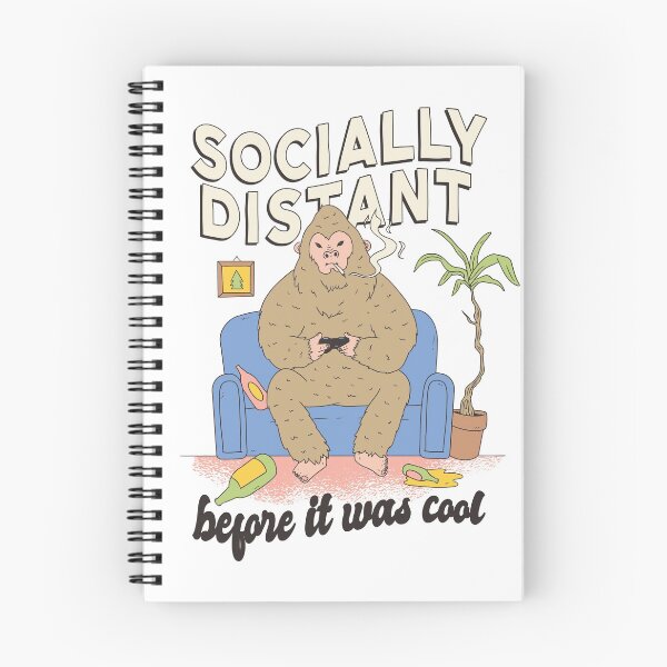 Item preview, Socially Distant Before It Was Cool designed and sold by BadJokesClub.