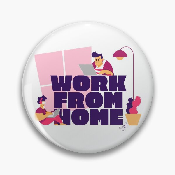 Item preview, Work from Home designed and sold by VinDrawins.