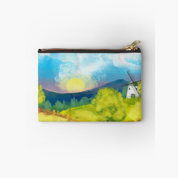 Item preview, Watercolor Farm Landscape 1 designed and sold by parazitgoodz.