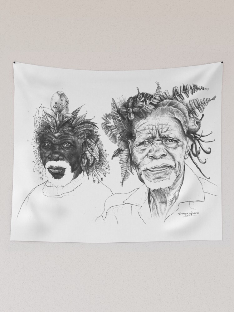 Thumbnail 2 of 3, Tapestry, The Great Sunmen - By Siphiwe Ngwenya designed and sold by Maboneng.