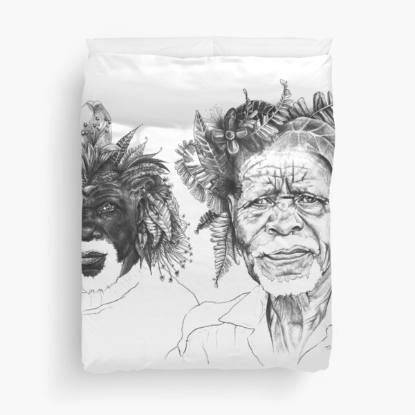 The Great Sunmen - By Siphiwe Ngwenya Duvet Cover