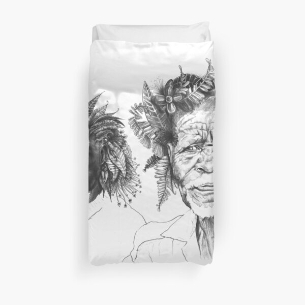 The Great Sunmen - By Siphiwe Ngwenya Duvet Cover