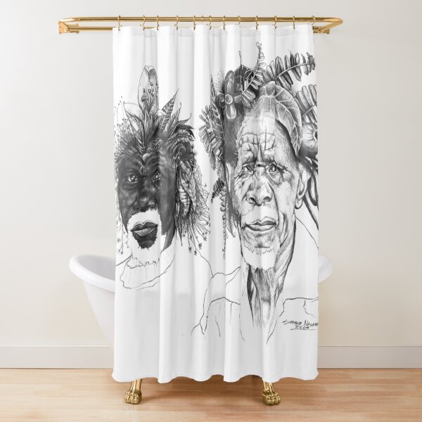 The Great Sunmen - By Siphiwe Ngwenya Shower Curtain