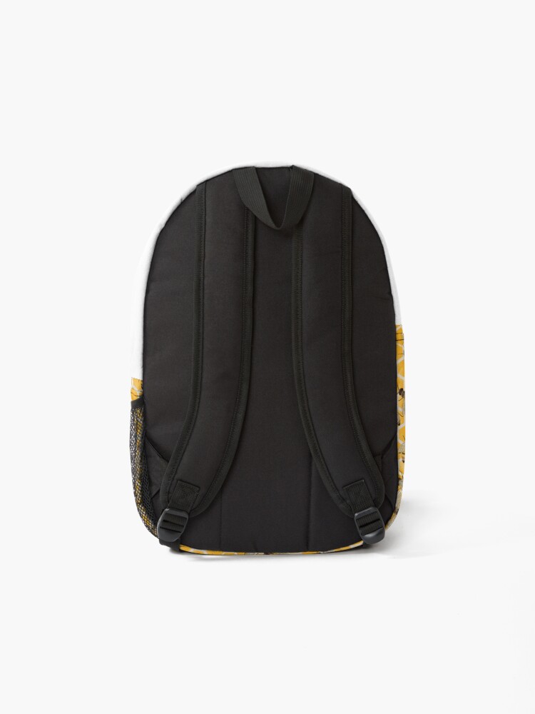 Alternate view of Bees on Honeycomb Backpack
