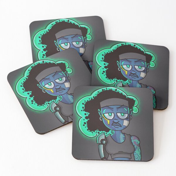 Item preview, Bubbly Hair Lady designed and sold by HipsterWerewolf.