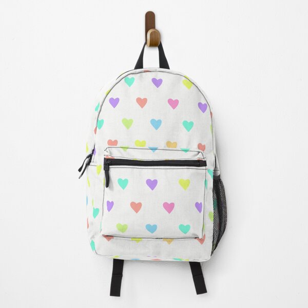 Item preview, Rainbow Hearts Pattern designed and sold by tanyadraws.