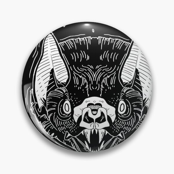 Item preview, Bat Face - Black designed and sold by flaroh.
