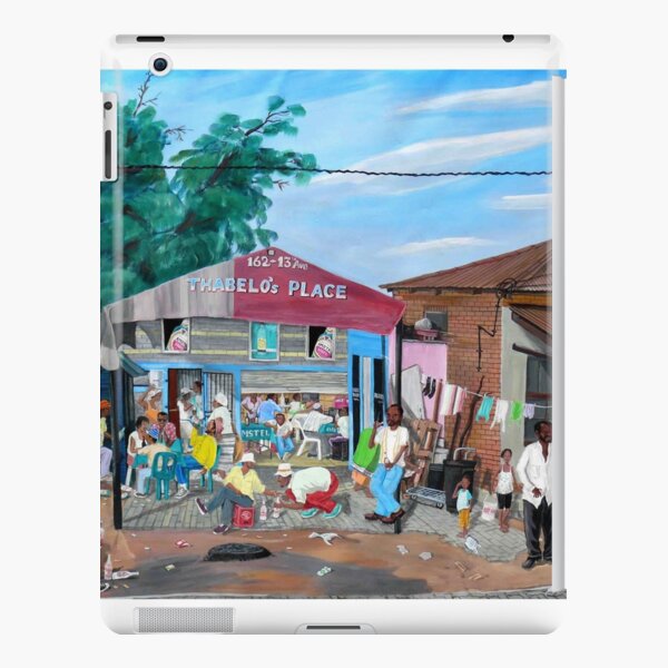Tommy Machaba - Over at the Shebeen iPad Snap Case
