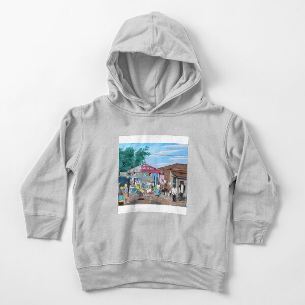 Tommy Machaba - Over at the Shebeen Toddler Pullover Hoodie
