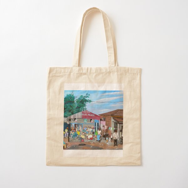 Tommy Machaba - Over at the Shebeen Cotton Tote Bag