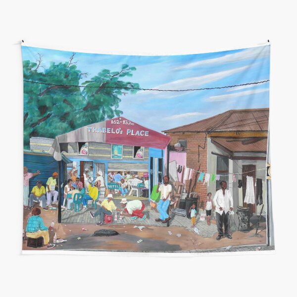 Tommy Machaba - Over at the Shebeen Tapestry
