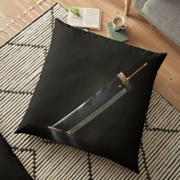 Final Fantasy VII Opening Artwork Floor Pillow