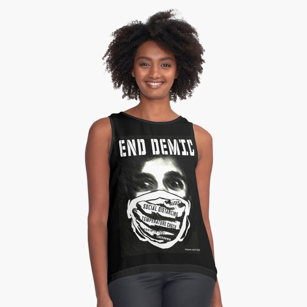 Item preview, Sleeveless Top designed and sold by ArtToons.