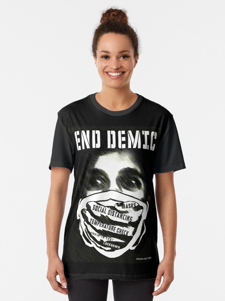 Alternate view of End Demic Graphic T-Shirt