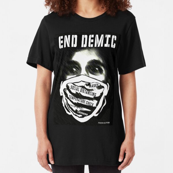 End Demic Slim Fit T-Shirt