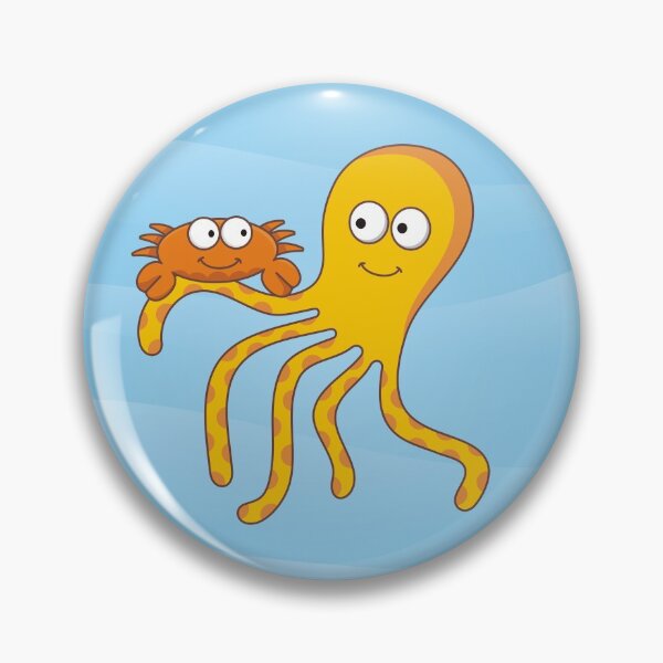 Item preview, Crab with Octopus designed and sold by sifis.