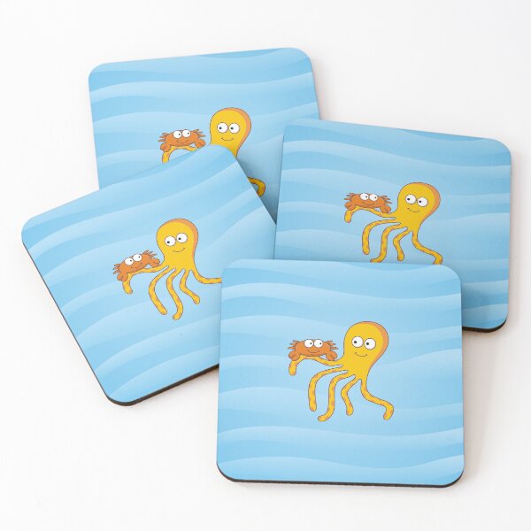 Item preview, Crab with Octopus designed and sold by sifis.