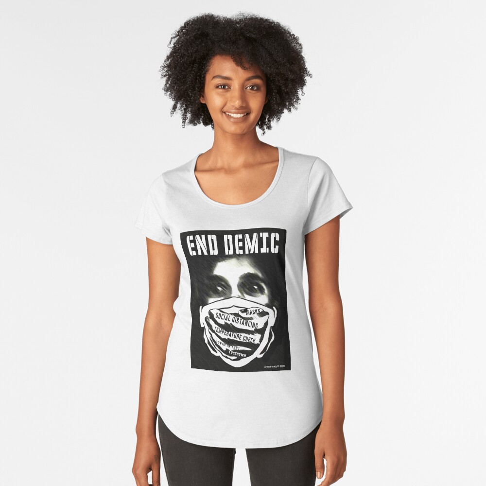 Item preview, Premium Scoop T-Shirt designed and sold by ArtToons.
