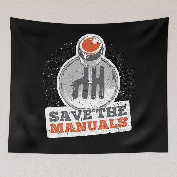 Item preview, Save The Manuals Funny Save The Manual Transmission designed and sold by T-Junkie.