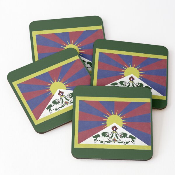 Item preview, Tibet Flag designed and sold by Finding Fortuity.